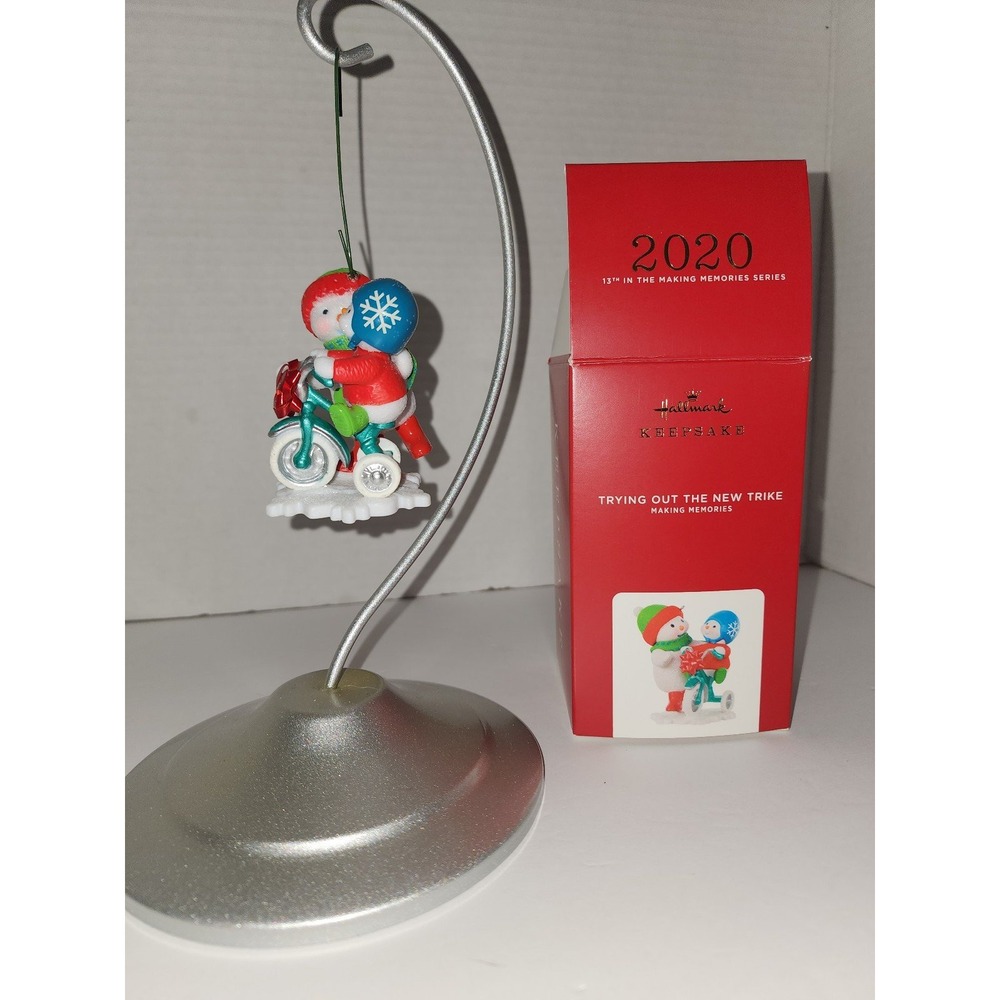 New Hallmark Keepsake Christmas Tree Ornament 2020 Making Memories‎ Trike
